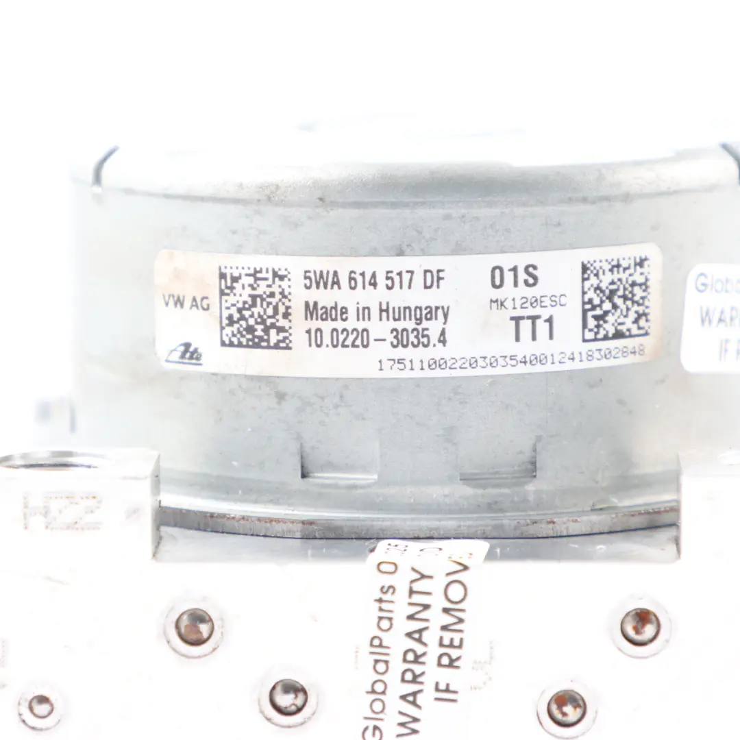 8Y Petrol Abs pump control module to Audi S3 with Part number 5WA614517DF Audi S3 8Y Petrol Abs pump control module - SKU 5WA614517DF - Part number 5WA614517DF