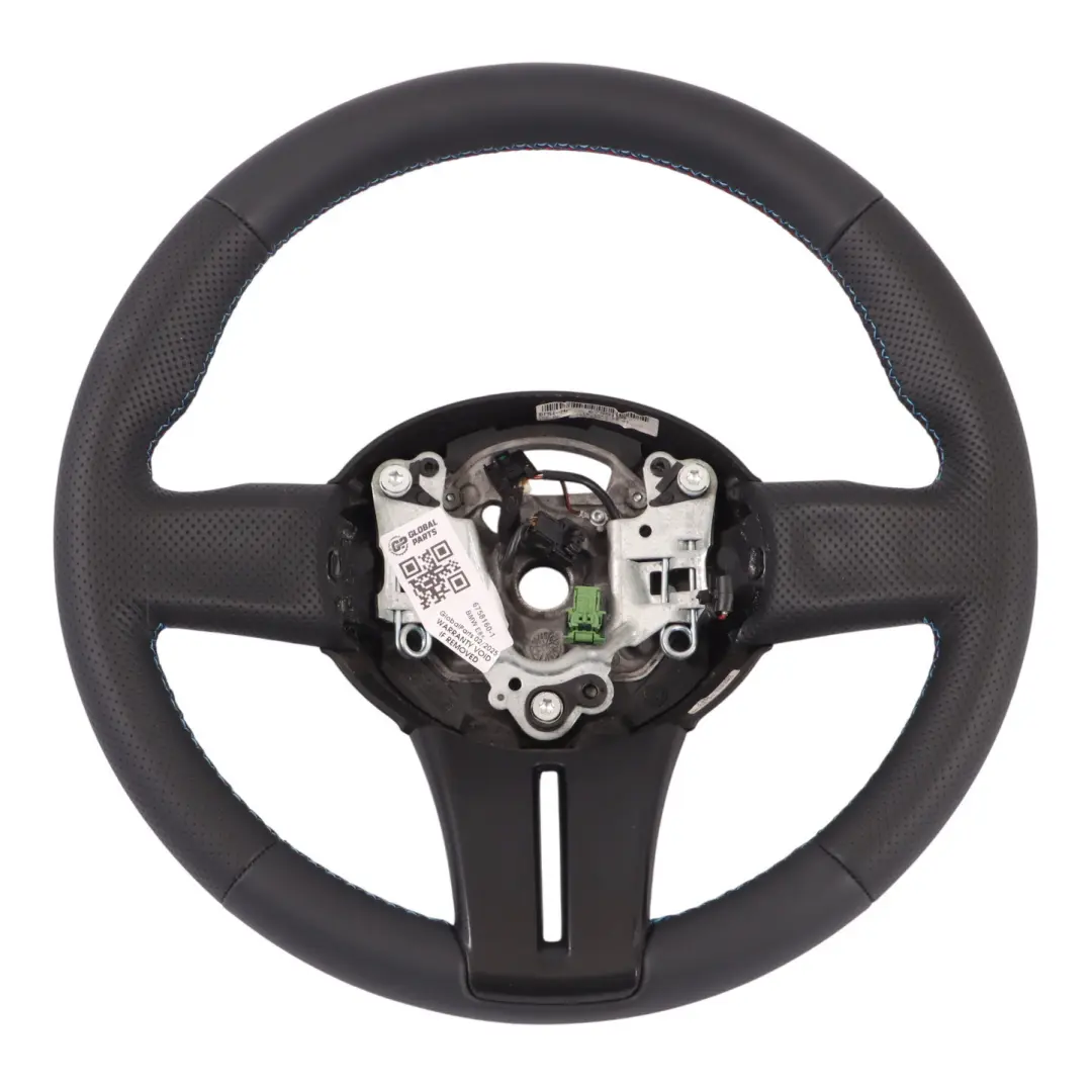 Leather M-Sport Look Steering Wheel to BMW Z4 Series E85 E86 NEW Black with Part number 6758160 BMW Z4 Series E85 E86 NEW Black Leather M-Sport Look Steering Wheel - SKU 6758160-1 - Part number 6758160