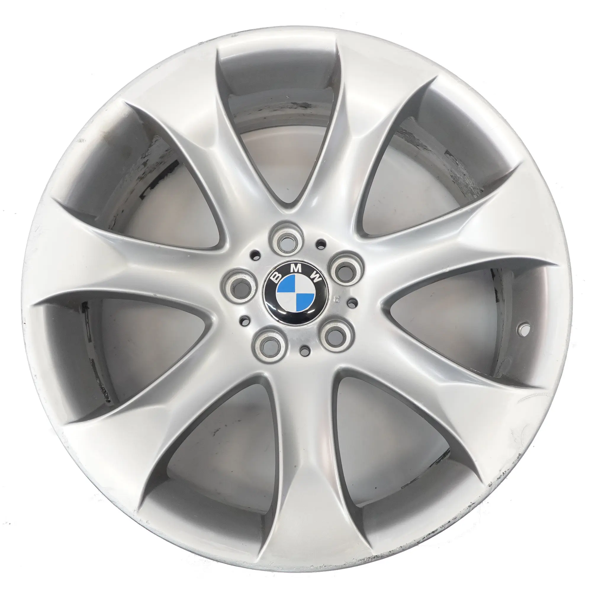 BMW X5 E53 Frontale Argento Cerchi AlluMini o 20 " 9,5J ET: 45 Raggi V 168