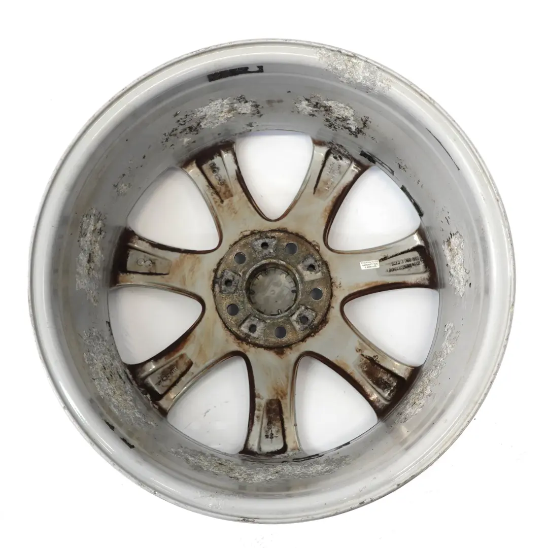 Llanta De aleacion delantera plateada 20" 9,5J ET:45 V-Spoke 168 para BMW con número de pieza 6766068 BMW Llanta De aleacion delantera plateada 20" 9,5J ET:45 V-Spoke 168 - SKU 6766068-1 - Número de pieza 6766068