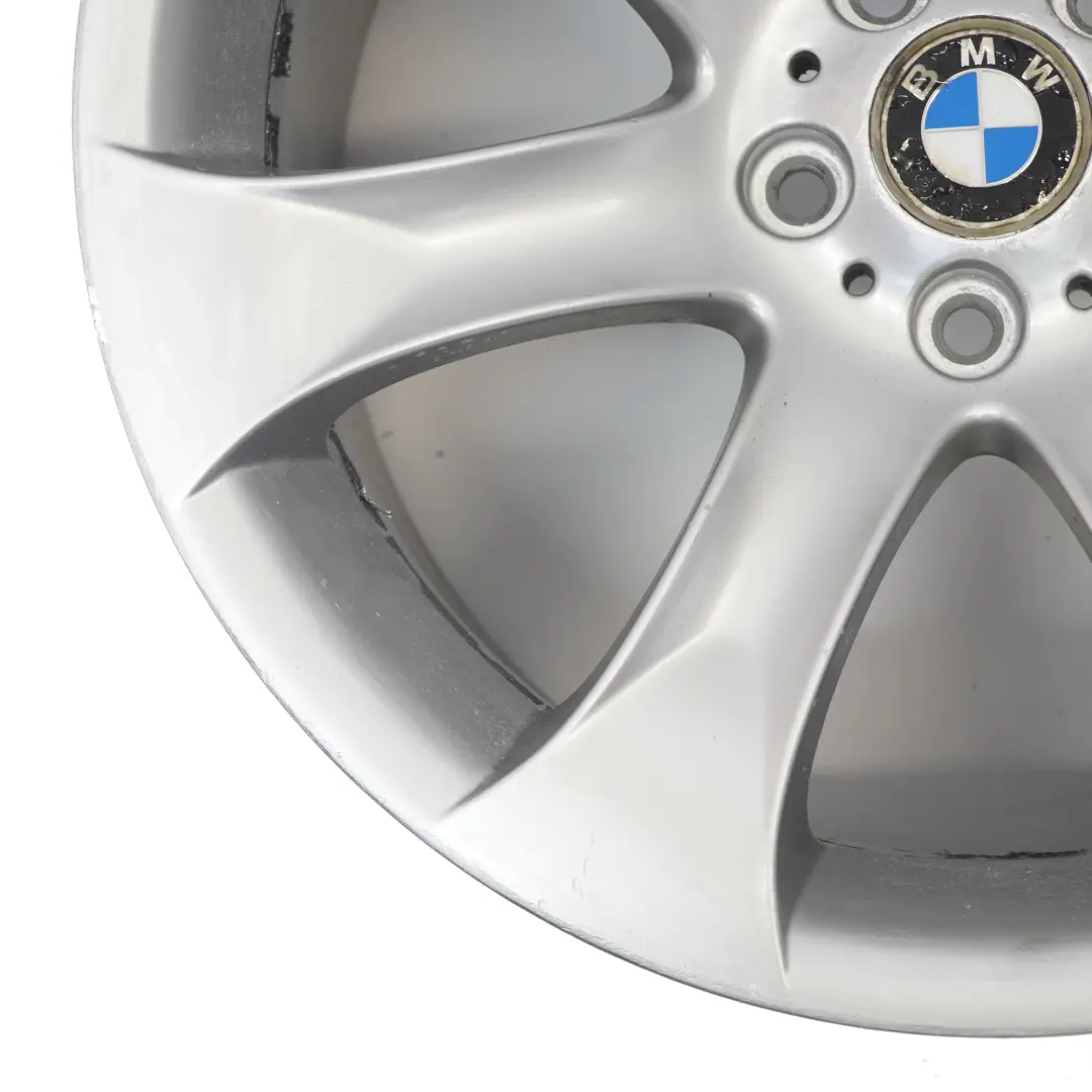 BMW X5 E53 Jante arrière en alliage argenté 20" ET:30 10,5J V-Spoke 168 - SKU 6766069-3 - Numéro de pièce 6766069