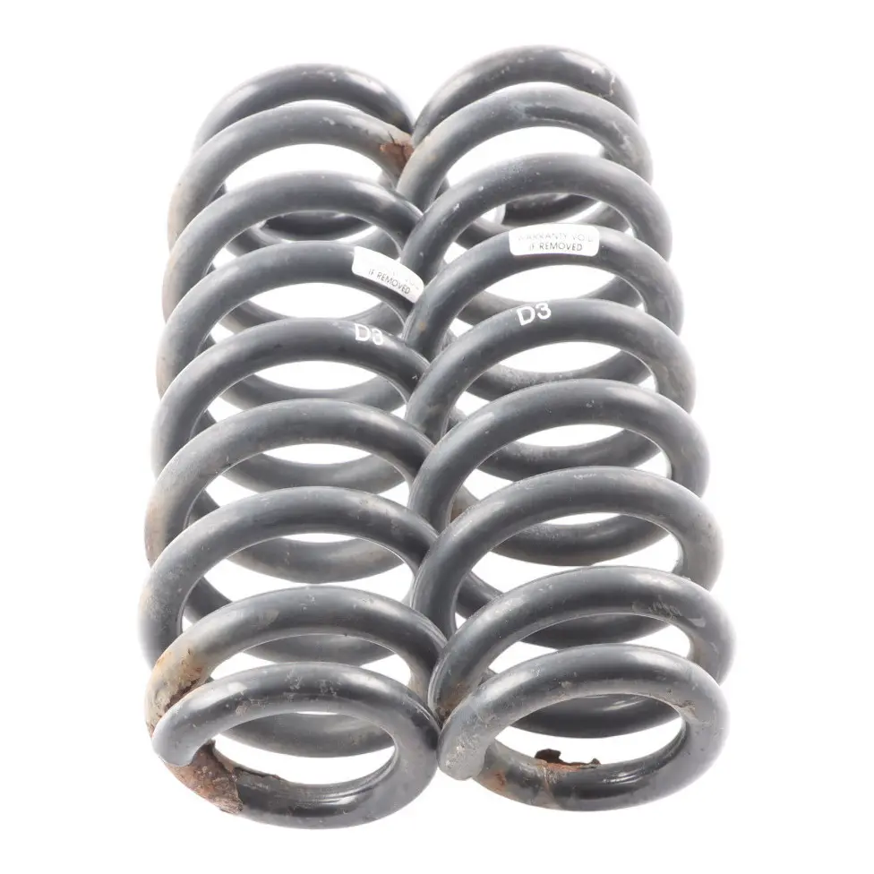 BMW E90 Rear Axle Suspension Spring Coil Left Right N/O/S Set 6767345