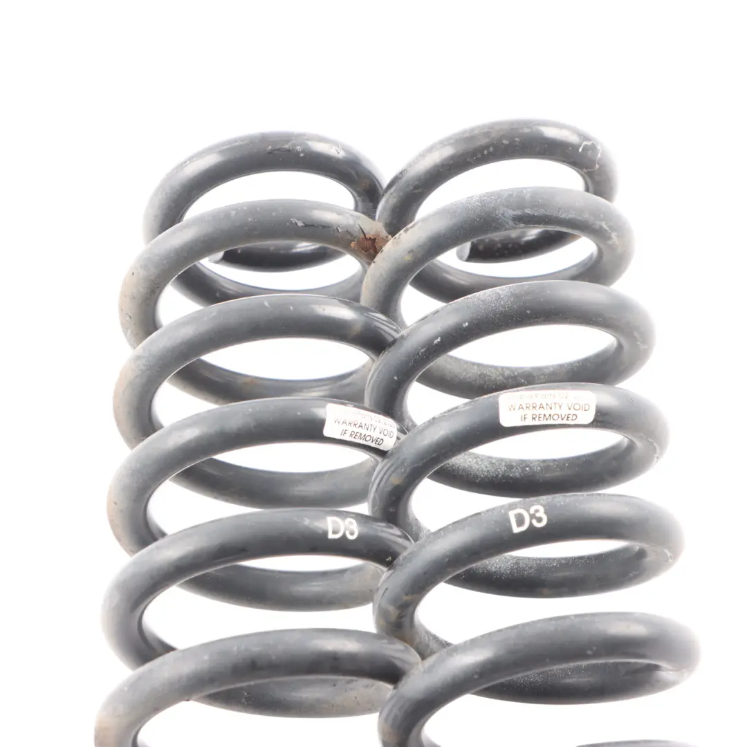 Axle Suspension Spring Coil Left Right N/O/S Set to BMW E90 Rear with Part number 6767345 BMW E90 Rear Axle Suspension Spring Coil Left Right N/O/S Set - SKU 6767345 - Part number 6767345