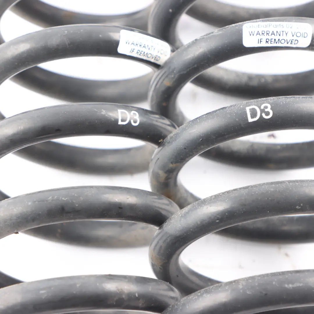 Eje Trasero Suspensión Muelle Coil Izquierdo Derecho Set para BMW E90 con número de pieza 6767345 BMW E90 Eje Trasero Suspensión Muelle Coil Izquierdo Derecho Set - SKU 6767345 - Número de pieza 6767345