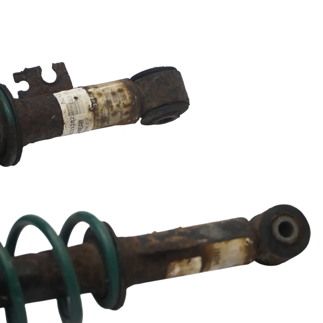 Suspension Strut Shock Absorber Left Right N/O/S Set to Mini R53 Rear with Part number 6768158 Mini R53 Rear Suspension Strut Shock Absorber Left Right N/O/S Set - SKU 6768158-2 - Part number 6768158