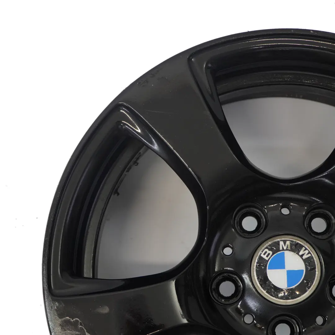 BMW E90 E91 Jante En Alliage Noir Spider Spoke 157 17" ET:34 8J - SKU 6770239-5 - Numéro de pièce 6770239