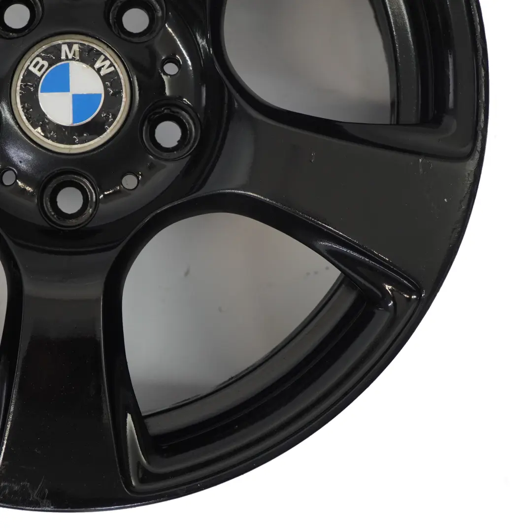 Cerchio In Lega Nero Spider Spoke 157 17" ET:34 8J per BMW E90 E91 con numero di parte 6770239 BMW E90 E91 Cerchio In Lega Nero Spider Spoke 157 17" ET:34 8J - SKU 6770239-5 - Numero di parte 6770239