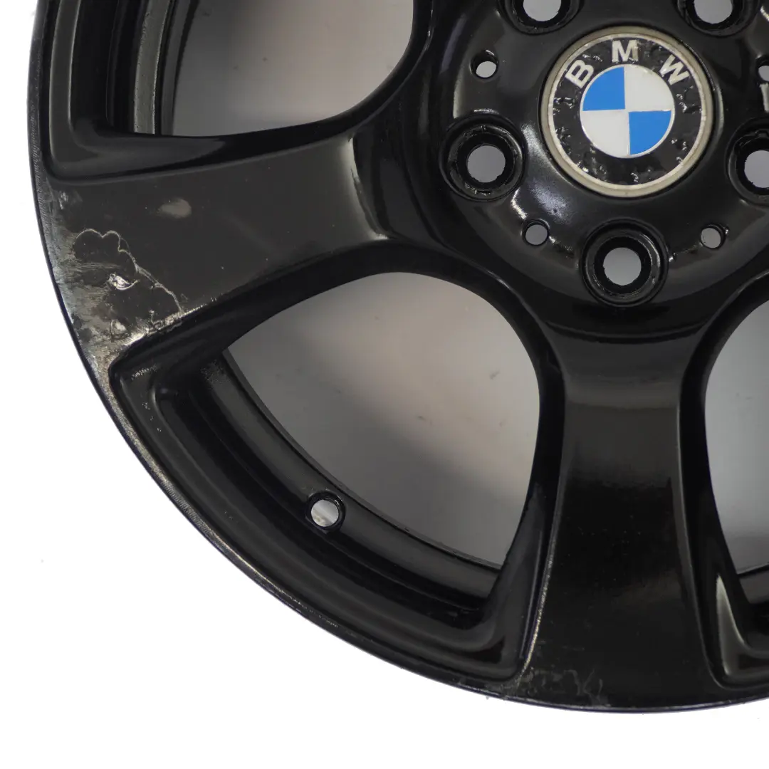 BMW E90 E91 Cerchio In Lega Nero Spider Spoke 157 17" ET:34 8J - SKU 6770239-5 - Numero di parte 6770239