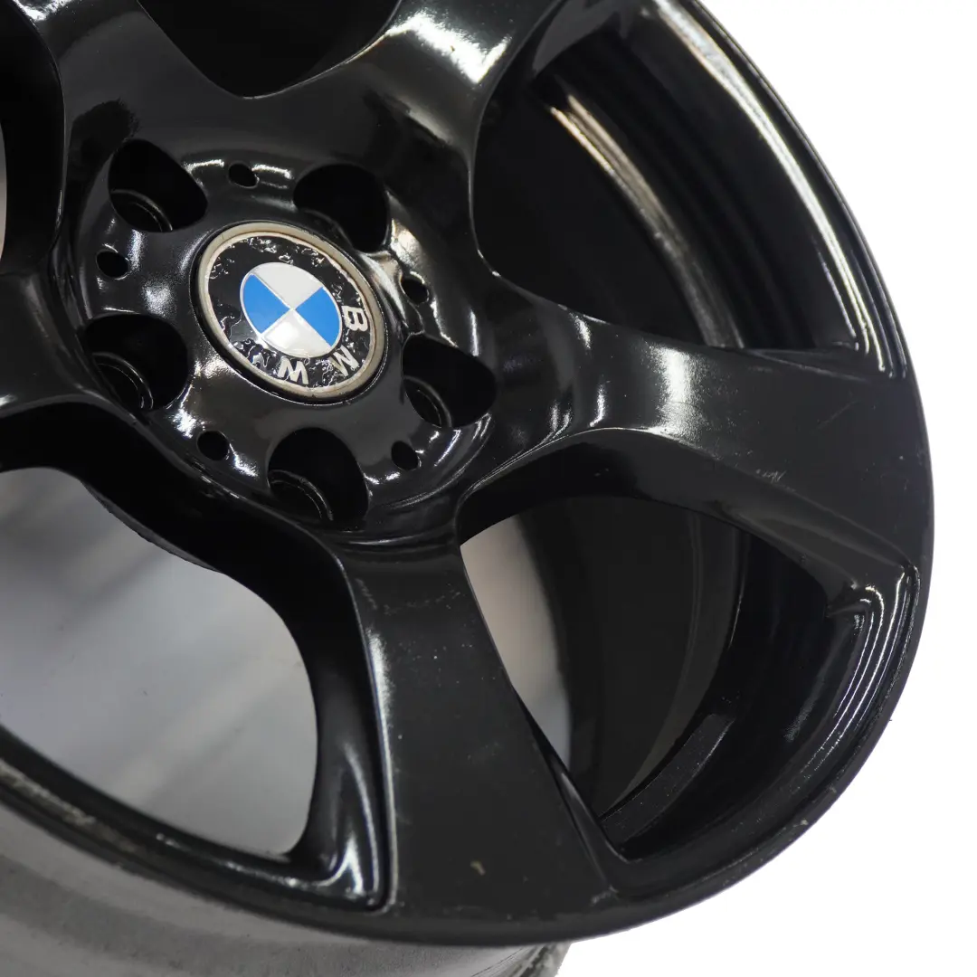 BMW E90 E91 Czarna Felga Aluminiowa 17" ET:34 8J Spider Spoke 157 - SKU 6770239-5 - Numer Części 6770239