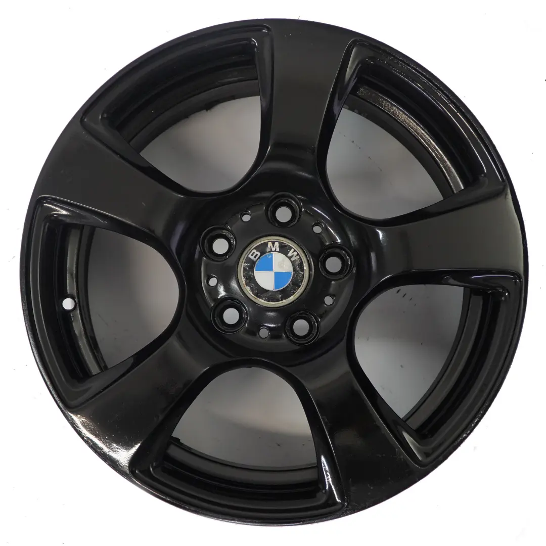 BMW E90 E91 Cerchio In Lega Nero Spider Spoke 157 17" ET:34 8J - SKU 6770239-6 - Numero di parte 6770239