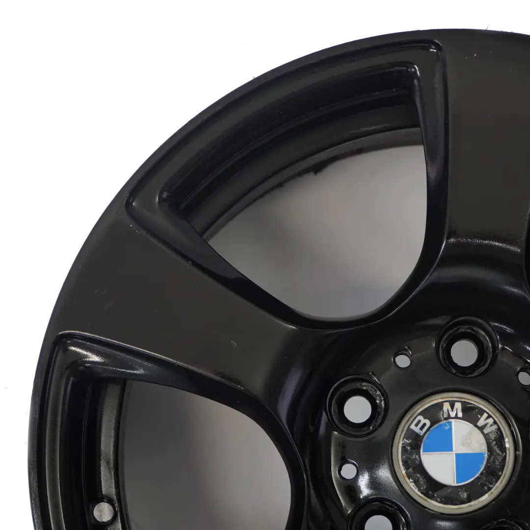 BMW E90 E91 Black Wheel Alloy Rim Spider Spoke 157 17" ET:34 8J - SKU 6770239-6 - Part number 6770239