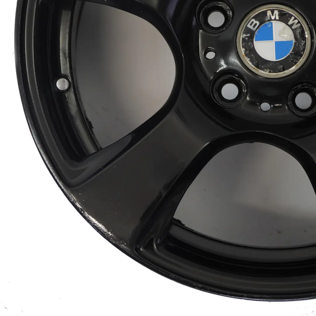 BMW E90 E91 Cerchio In Lega Nero Spider Spoke 157 17" ET:34 8J - SKU 6770239-6 - Numero di parte 6770239