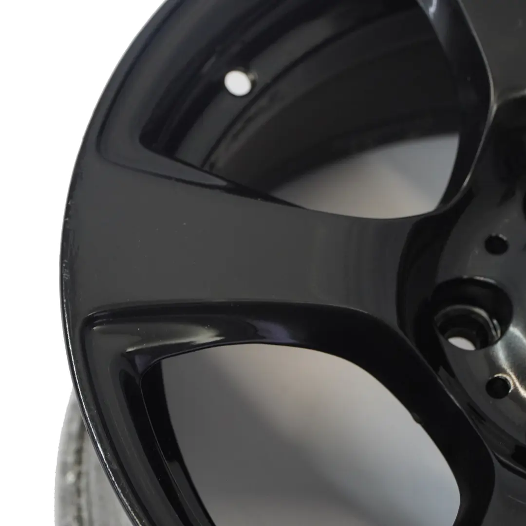 BMW E90 E91 Black Wheel Alloy Rim Spider Spoke 157 17" ET:34 8J - SKU 6770239-6 - Part number 6770239