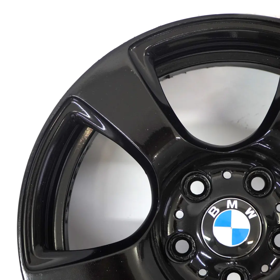 BMW E90 E91 Black Wheel Alloy Rim Spider Spoke 157 17" ET:34 8J - SKU 6770239-7 - Part number 6770239