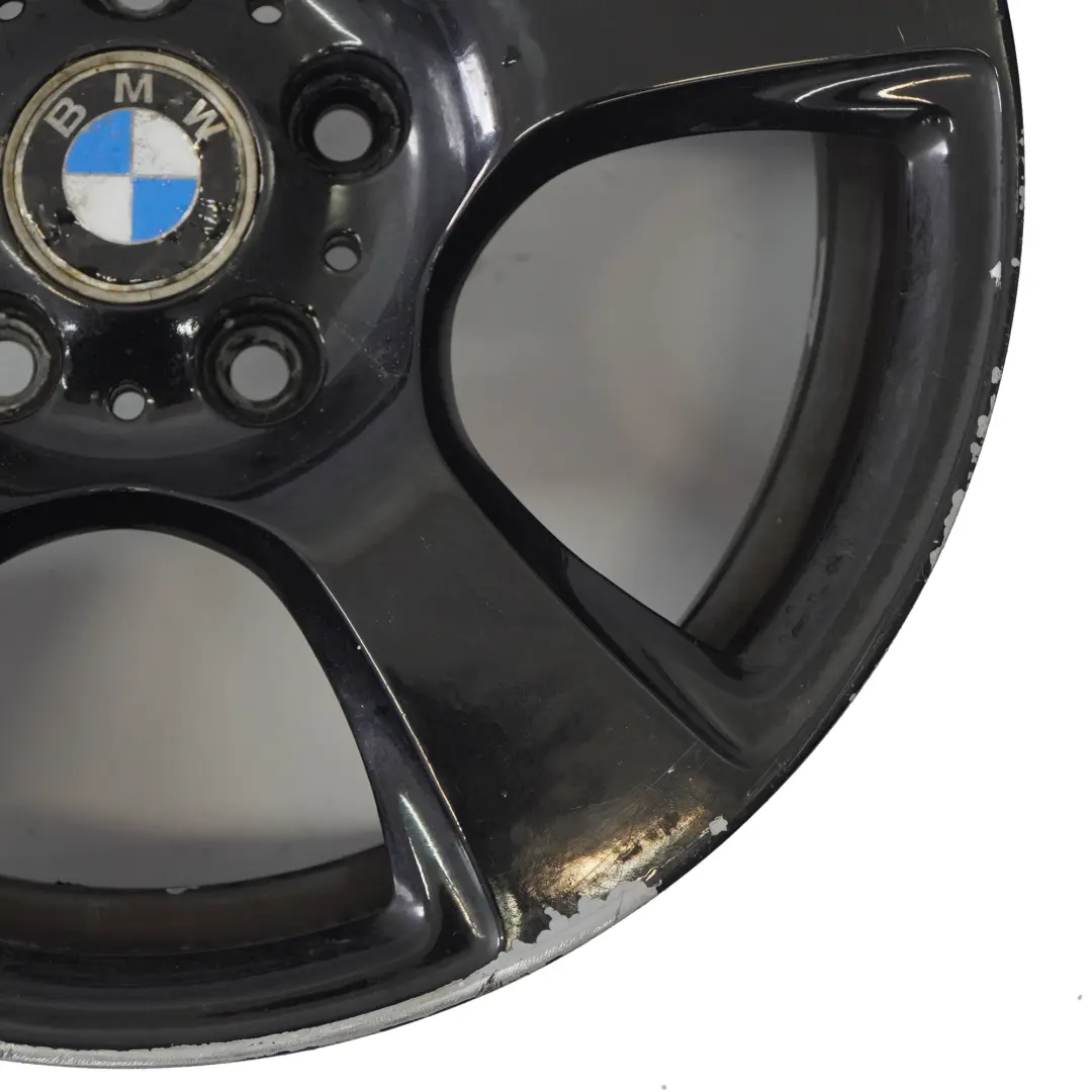 BMW E90 E91 Black Wheel Alloy Rim Spider Spoke 157 17" ET:34 8J - SKU 6770239-8 - Part number 6770239