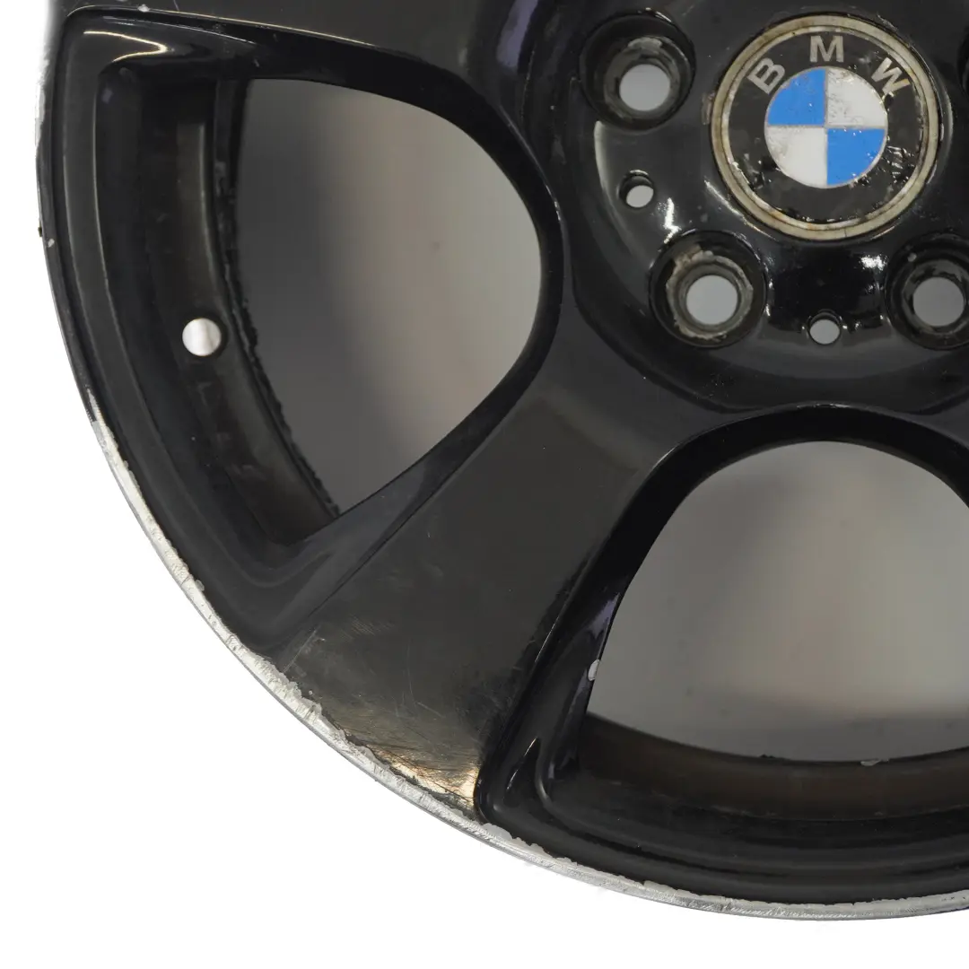 BMW E90 E91 Black Wheel Alloy Rim Spider Spoke 157 17" ET:34 8J - SKU 6770239-8 - Part number 6770239