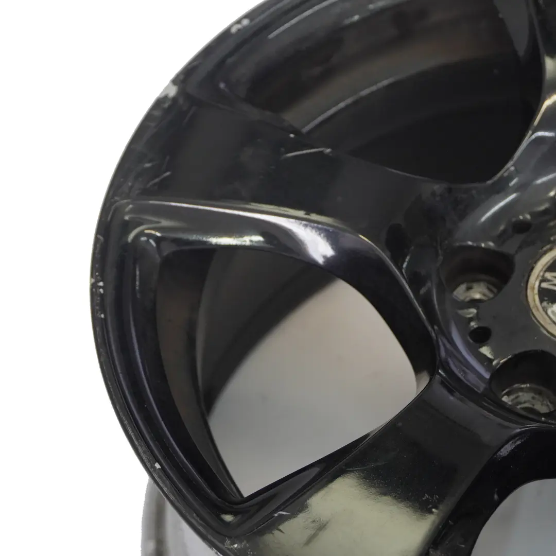 BMW E90 E91 Black Wheel Alloy Rim Spider Spoke 157 17" ET:34 8J - SKU 6770239-8 - Part number 6770239