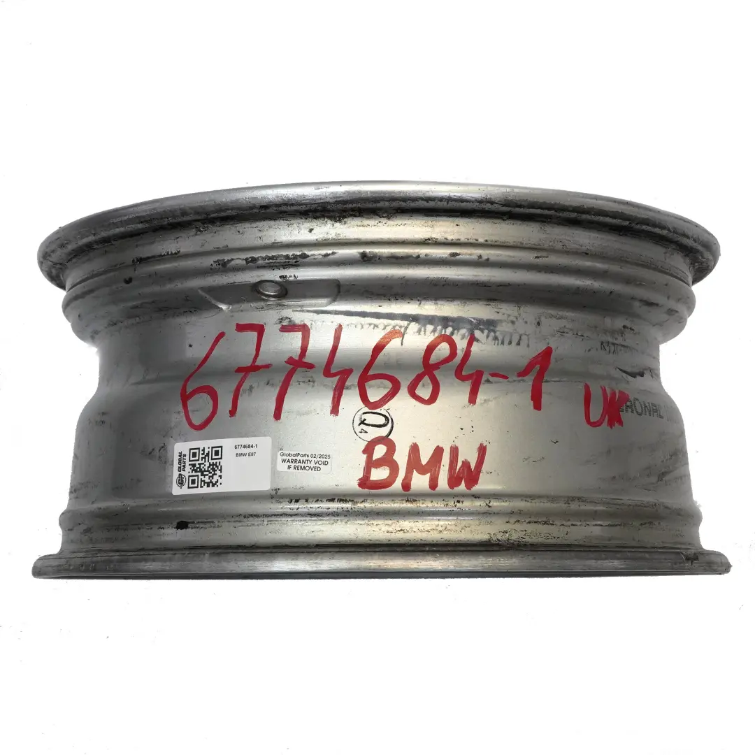 Alloy Wheel Rim 16" V-spoke 229 ET:44 7J to BMW 1 Series E81 E82 E87 E88 with Part number 6774684 BMW 1 Series E81 E82 E87 E88 Alloy Wheel Rim 16" V-spoke 229 ET:44 7J - SKU 6774684-1 - Part number 6774684
