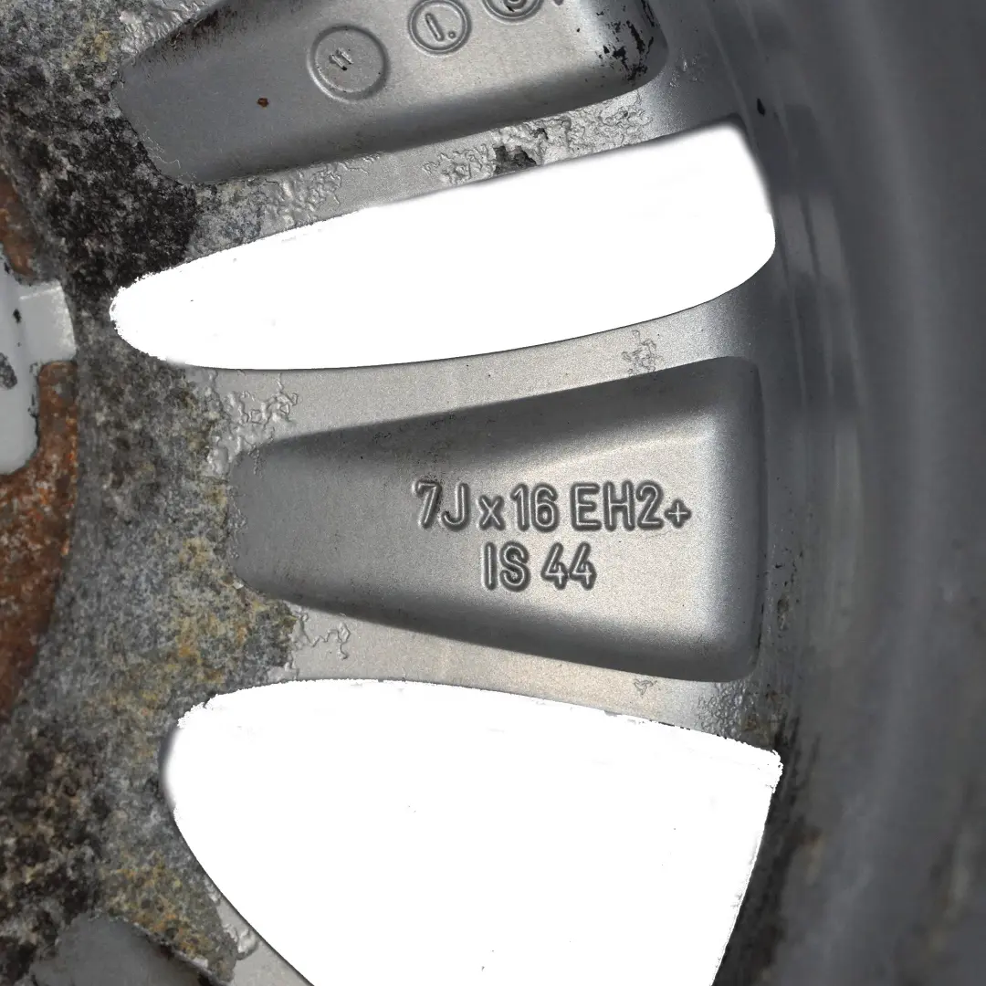 Alloy Wheel Rim 16" V-spoke 229 ET:44 7J to BMW E81 E82 E87 E88 with Part number 6774684 BMW E81 E82 E87 E88 Alloy Wheel Rim 16" V-spoke 229 ET:44 7J - SKU 6774684-5 - Part number 6774684