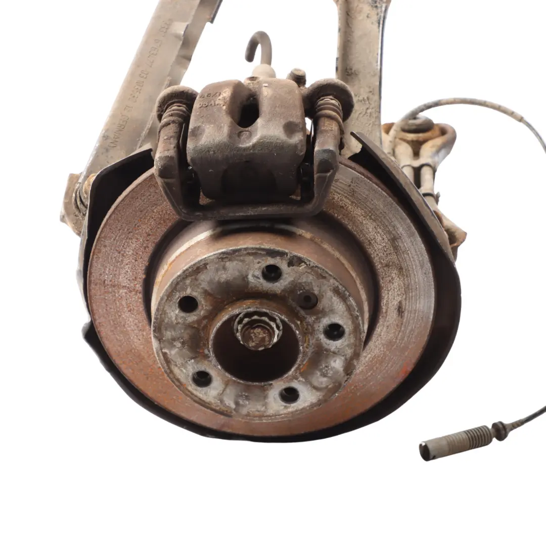 BMW E81 E82 E90 E92 N43 Rear Spring Strut Leg Brake Suspension Hub Left N/S - SKU 6774809-5 - Part number 6774809