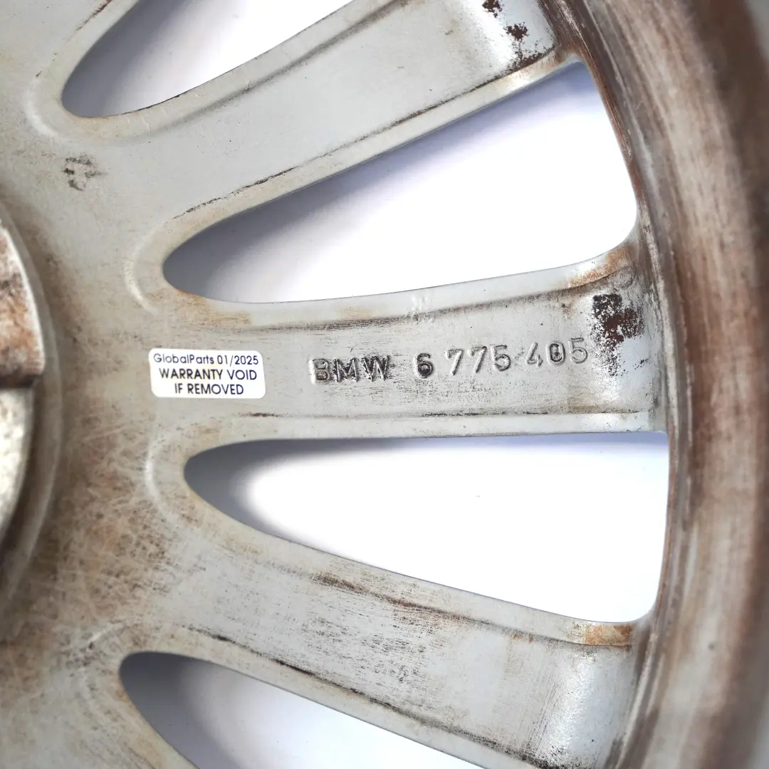 BMW F01 F07 Silber Alu Felge Alufelge 19" Vielspeiche 235 9,5J ET:39 - SKU 6775405-1 - Teilenummer 6775405