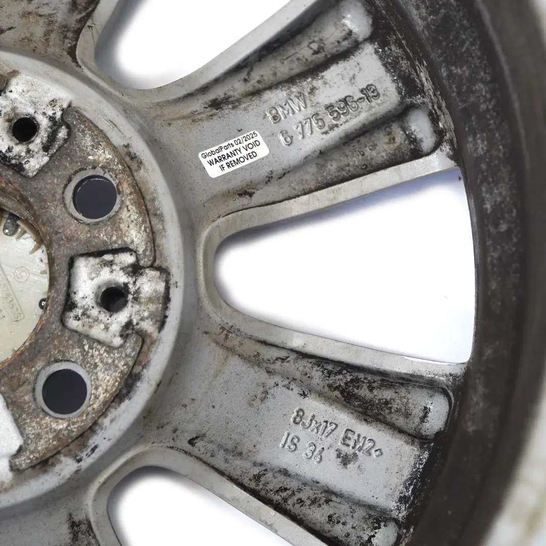 BMW E90 E91 E92 Llanta de aleación Spider Spoke 158 17" 8J ET:34 6764622 - SKU 6775596-3 - Número de pieza 6775596
