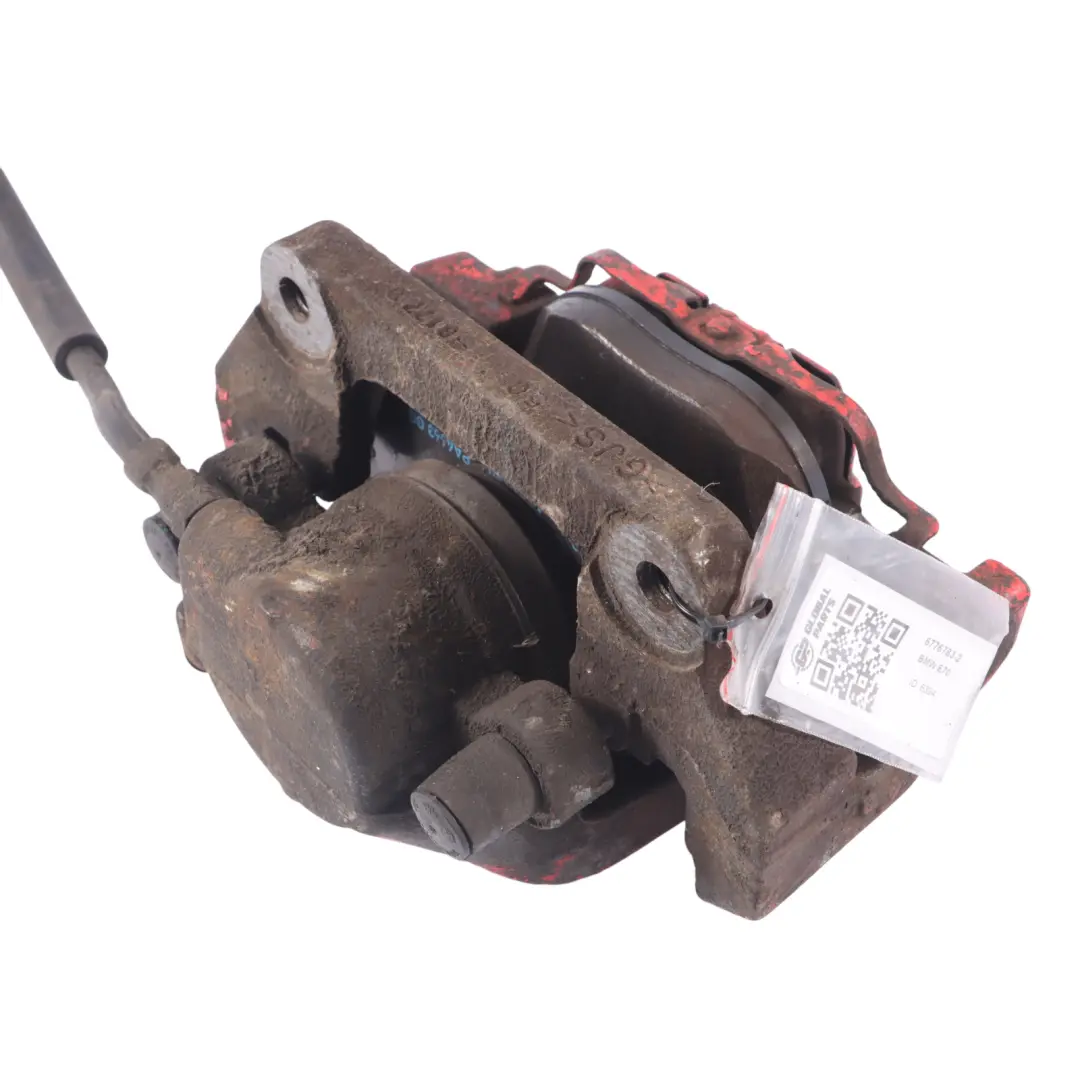 Porta Pinza Freno Delantero Izquierdo para BMW X5 X6 E70 E71 con número de pieza 6776783 BMW X5 X6 E70 E71 Porta Pinza Freno Delantero Izquierdo - SKU 6776783-2 - Número de pieza 6776783