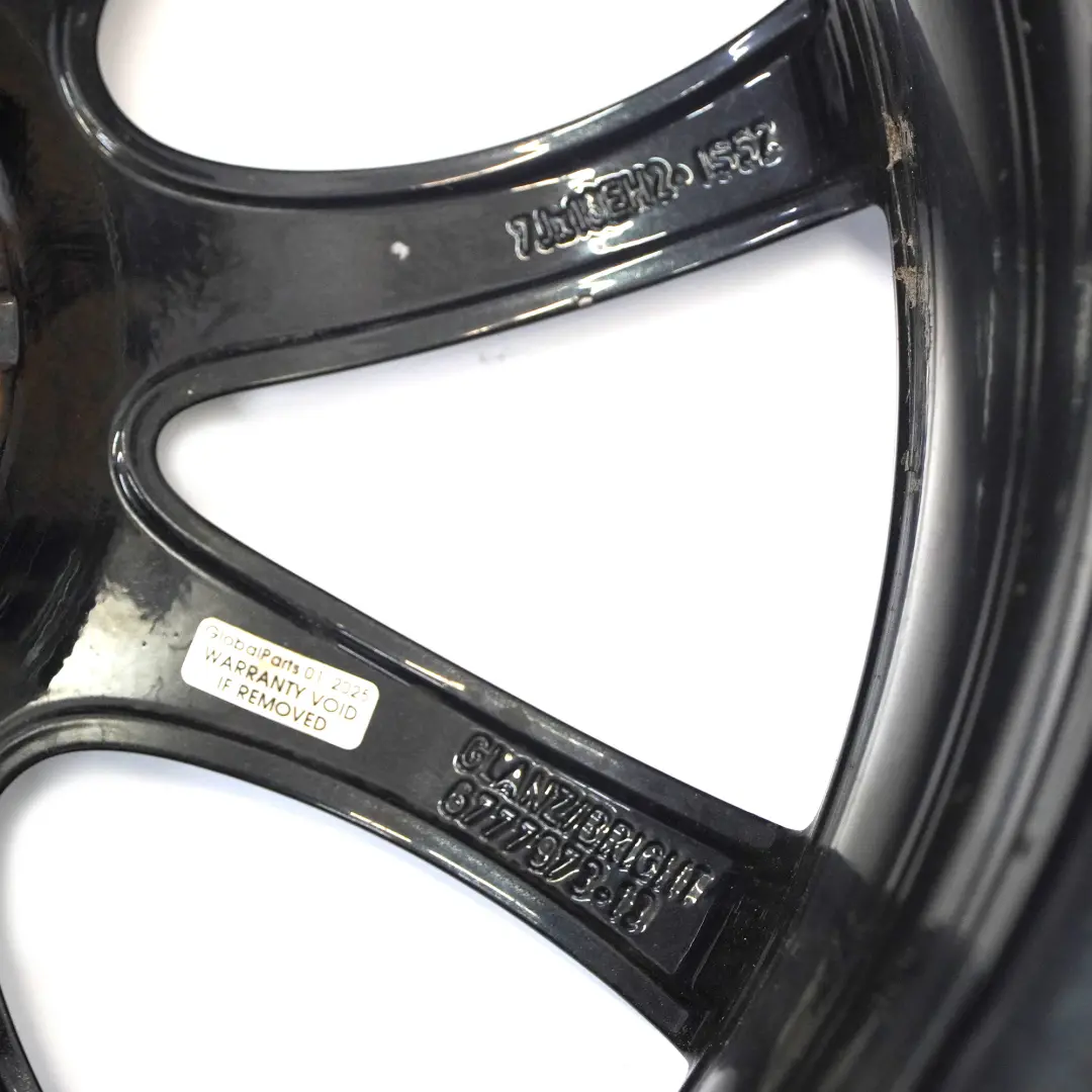 Alloy Rim Bright Silver 18" 7J ET:52 to Mini R50 R53 R55 R56 JCW Wheel with Part number 6777973 Mini R50 R53 R55 R56 JCW Wheel Alloy Rim Bright Silver 18" 7J ET:52 - SKU 6777973-1 - Part number 6777973