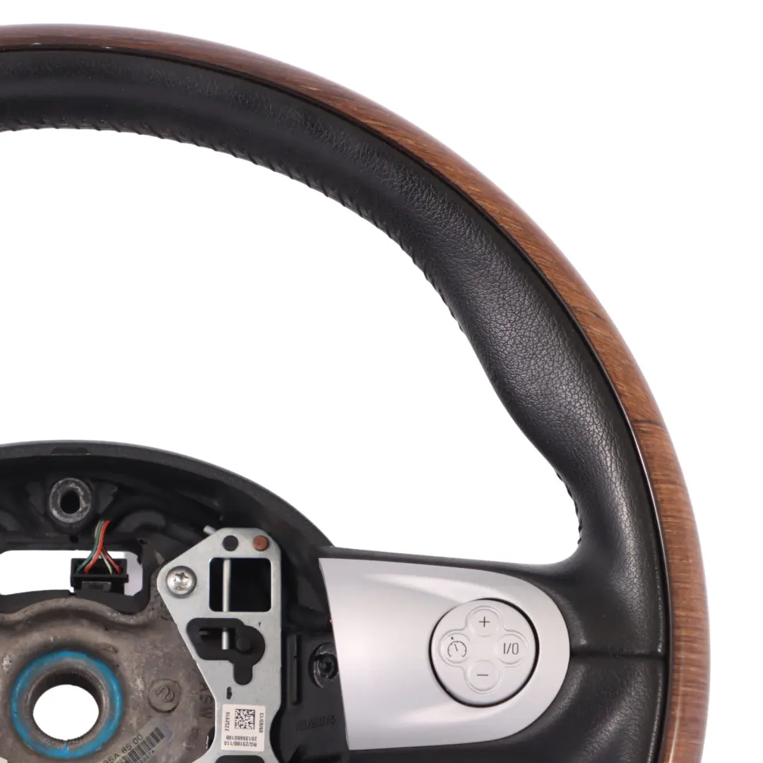 Mini Cooper One R56 R55 R57 Volant Multifonction Sport Bois / Cuir Noir - SKU 6783354 - Numéro de pièce 6783354