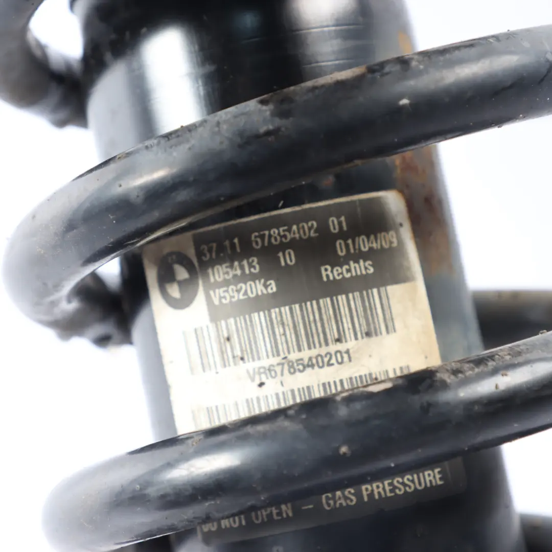 Front Spring Strut Shock Absorber Right O/S to BMW X6 E71 with Part number 6785402 BMW X6 E71 Front Spring Strut Shock Absorber Right O/S - SKU 6785402 - Part number 6785402