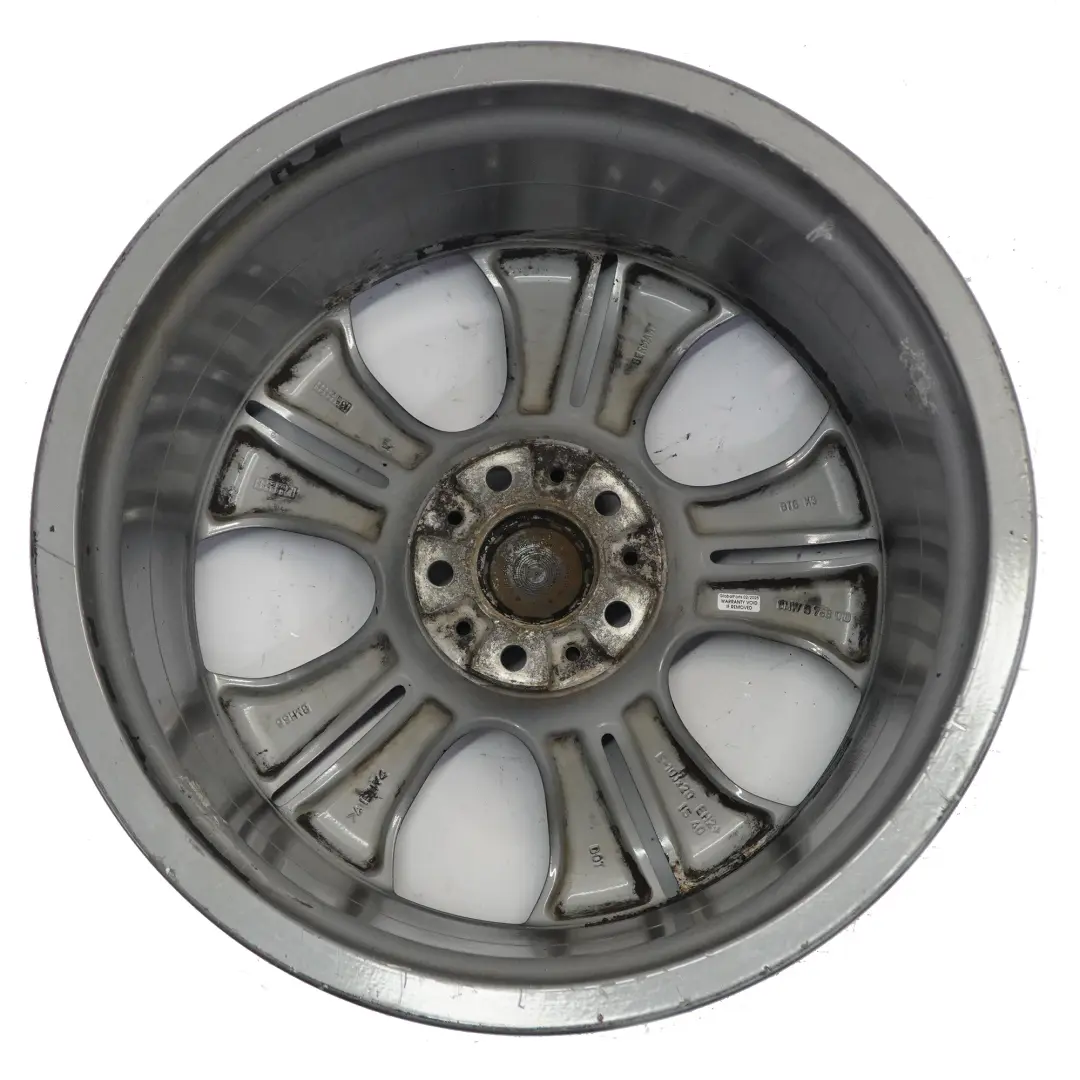 BMW X5 E70 Front Black Alloy Rim 20" 10J ET:40 Y Spoke 336 - SKU 6788010-2 - Part number 6788010