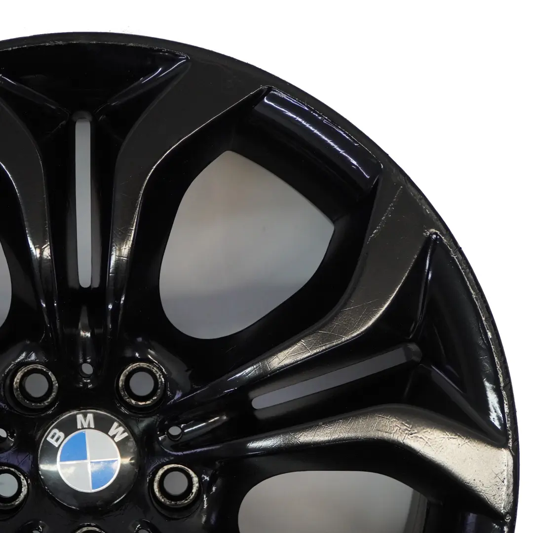 Front Black Alloy Rim 20" 10J ET:40 Y Spoke 336 to BMW X5 E70 with Part number 6788010 BMW X5 E70 Front Black Alloy Rim 20" 10J ET:40 Y Spoke 336 - SKU 6788010-3 - Part number 6788010