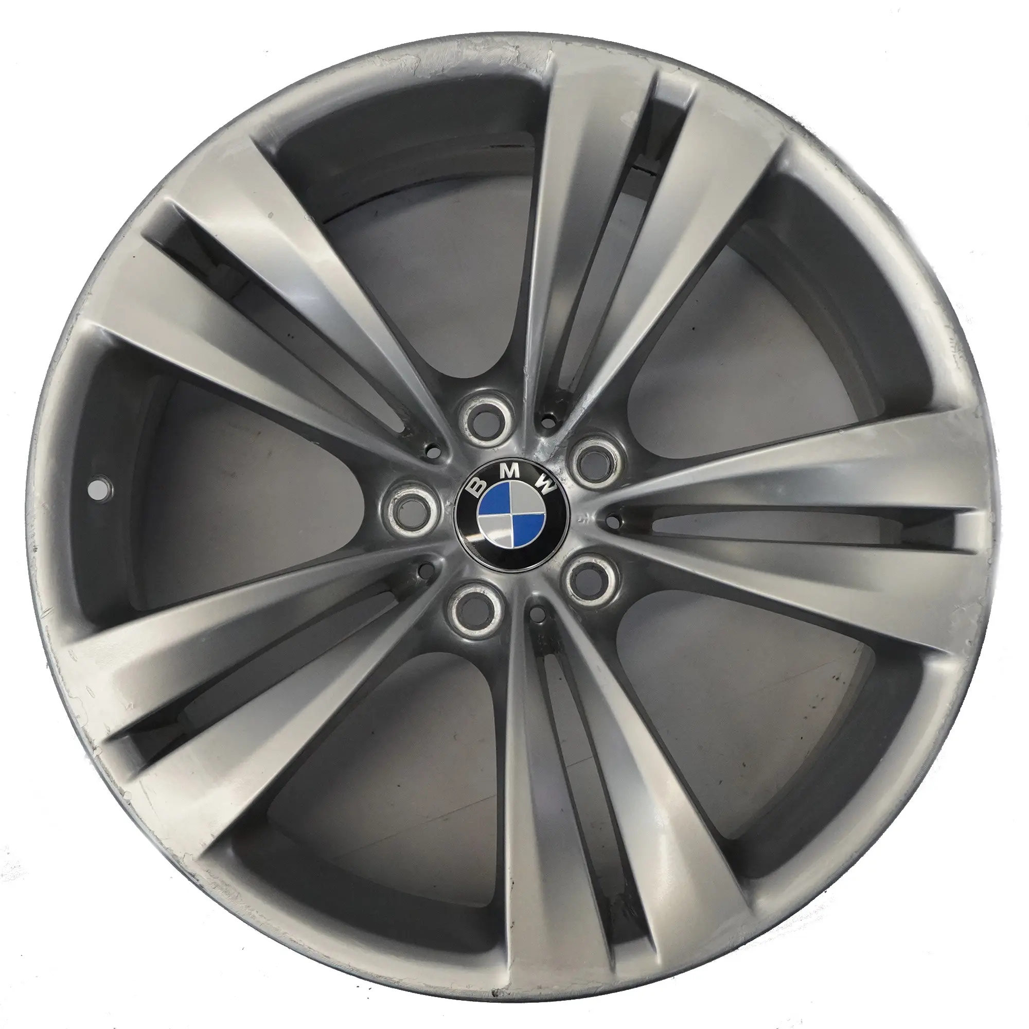 BMW F01 F07 Cerchio Lega Leggera Argento 20" Doppie Razze 316 8,5J ET:25 6788705