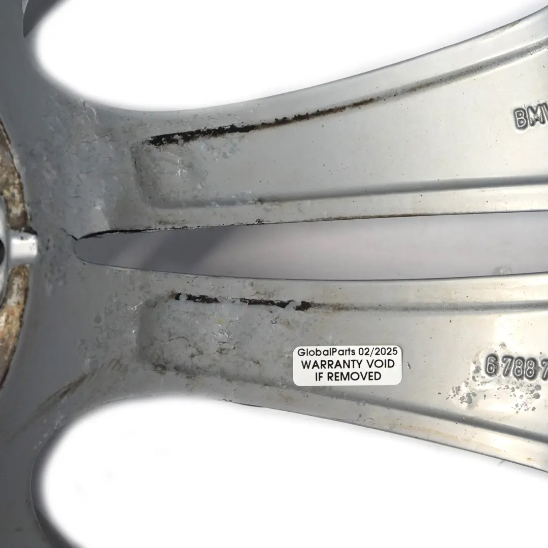 BMW F01 F07 Cerchio Lega Leggera Argento 20" Doppie Razze 316 8,5J ET:25 - SKU 6788705-2 - Numero di parte 6788705