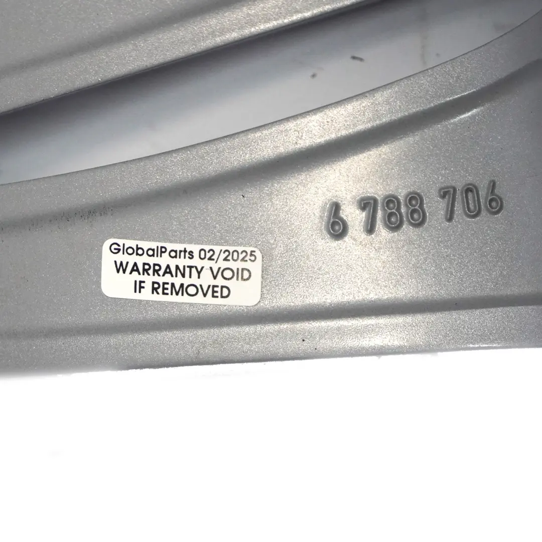 BMW F01 F07 Silver Light Alloy Wheel Rim 20" Double Spoke 316 10J ET:41 - SKU 6788706-1 - Part number 6788706