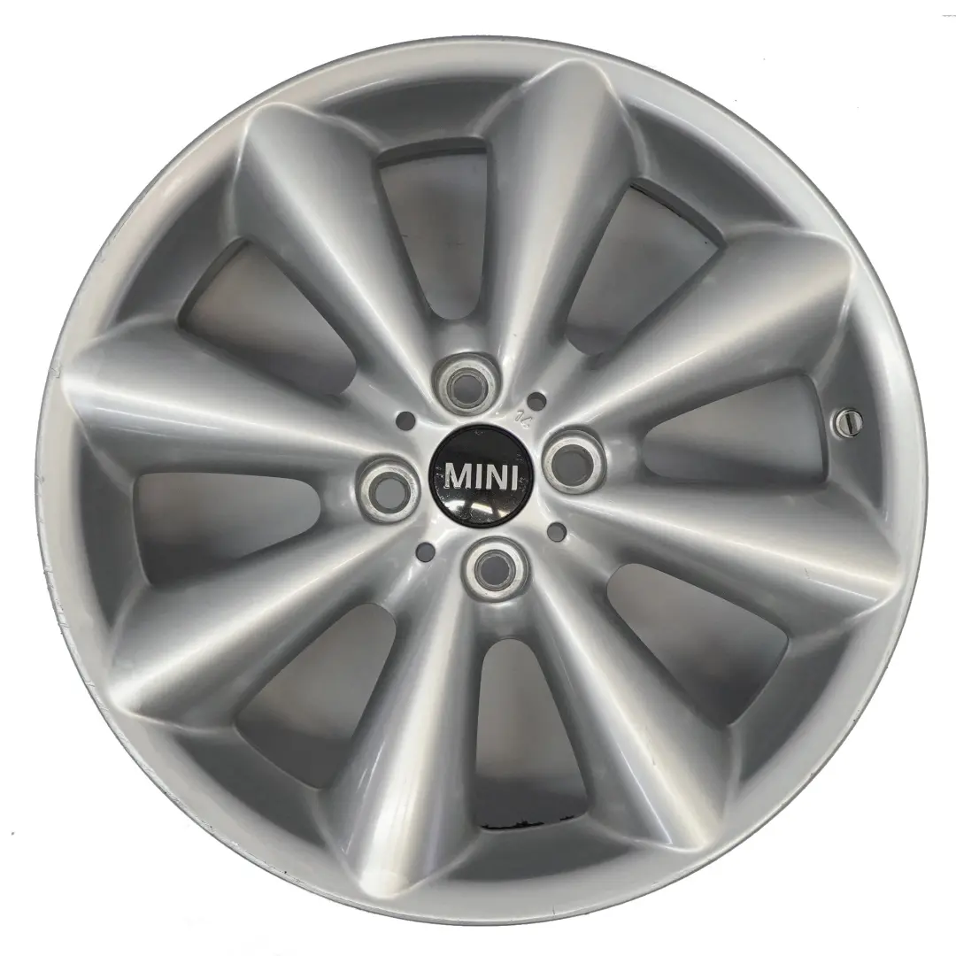 Mini Cooper R55 R56 R57 Silver Wheel Alloy Rim 17" 7J ET:48 Conical Spoke 121 - SKU 6791945-2 - Part number 6791945