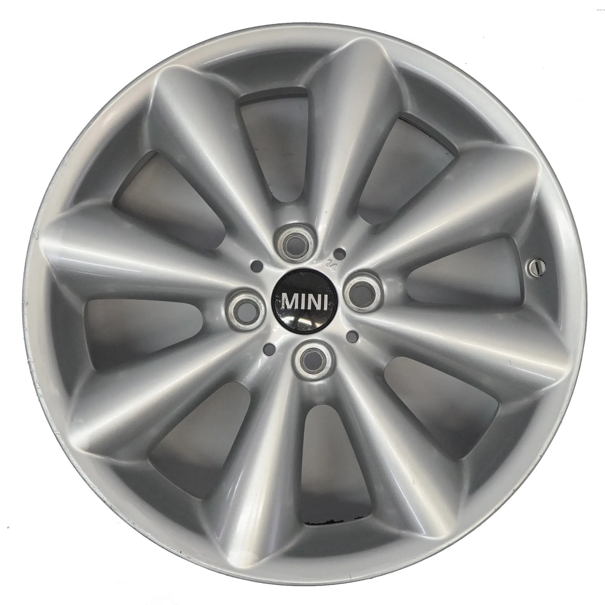 Mini Cooper R55 R56 R57 Argento Cerchio in lega 17" 7J ET:48 Raggi conici 121
