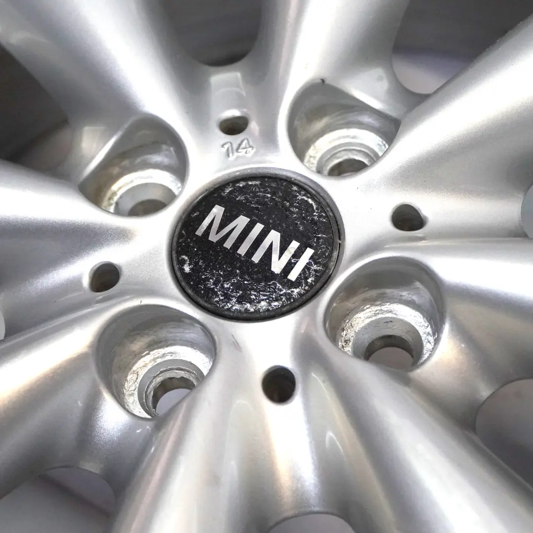 Mini Cooper R55 R56 R57 Silver Wheel Alloy Rim 17" 7J ET:48 Conical Spoke 121 - SKU 6791945-3 - Part number 6791945