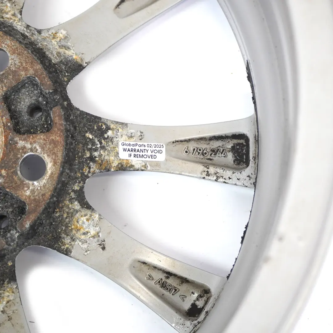 Alloy Wheel Rim 17" 7,5J ET:37 V-Spoke 395 to BMW 3 4 F30 F31 F32 F33 with Part number 6796244 BMW 3 4 F30 F31 F32 F33 Alloy Wheel Rim 17" 7,5J ET:37 V-Spoke 395 - SKU 6796244-2 - Part number 6796244