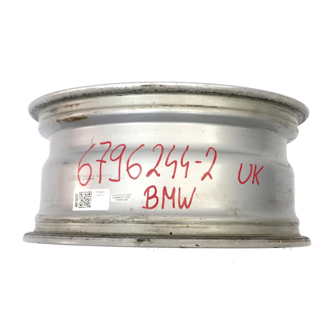 BMW 3 4 F30 F31 F32 F33 Alloy Wheel Rim 17" 7,5J ET:37 V-Spoke 395 - SKU 6796244-2 - Part number 6796244