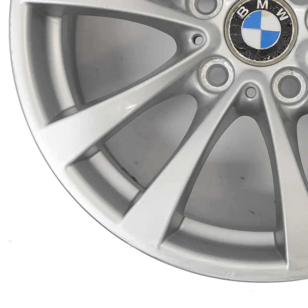 BMW F30 F31 F32 F33 Silver Alloy Wheel Rim 17" 7,5J ET:37 V-Spoke 395 - SKU 6796244-3 - Numéro de pièce 6796244