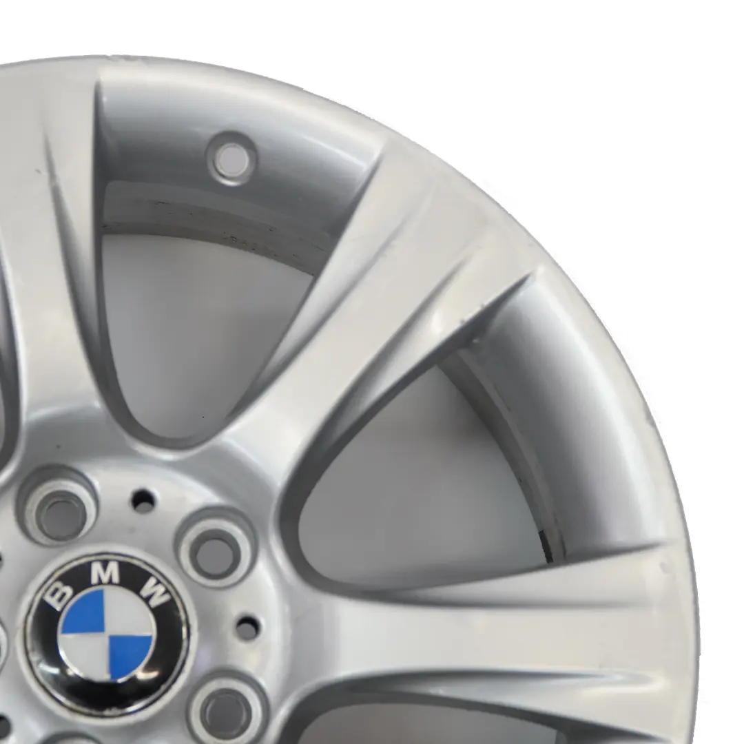 Alloy Wheel Rim 18" 8J ET:34 Star Spoke 396 to BMW F30 F31 F32 F33 Silver with Part number 6796246 BMW F30 F31 F32 F33 Silver Alloy Wheel Rim 18" 8J ET:34 Star Spoke 396 - SKU 6796246-1 - Part number 6796246