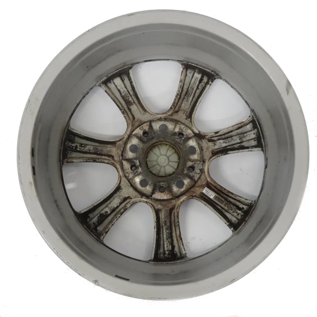 Alloy Wheel Rim 18" 8J ET:34 Star Spoke 396 to BMW F30 F31 F32 F33 Silver with Part number 6796246 BMW F30 F31 F32 F33 Silver Alloy Wheel Rim 18" 8J ET:34 Star Spoke 396 - SKU 6796246-2 - Part number 6796246