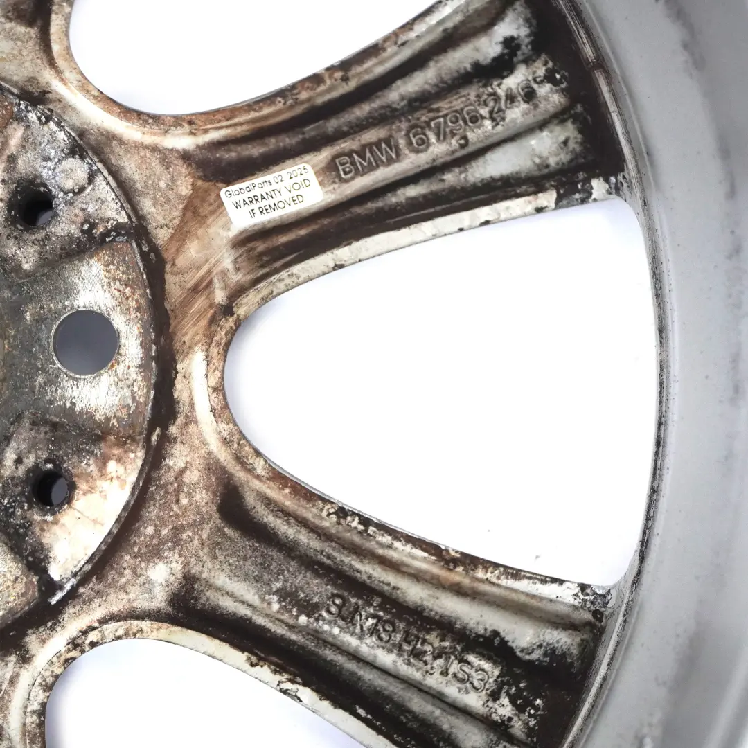 Aluefelge Alu Felge 18" 8J ET:34 Sternspeiche 396 für BMW 3 4 er F30 F31 F32 mit Teilenummer 6796246 BMW 3 4 er F30 F31 F32 Aluefelge Alu Felge 18" 8J ET:34 Sternspeiche 396 - SKU 6796246-2 - Teilenummer 6796246