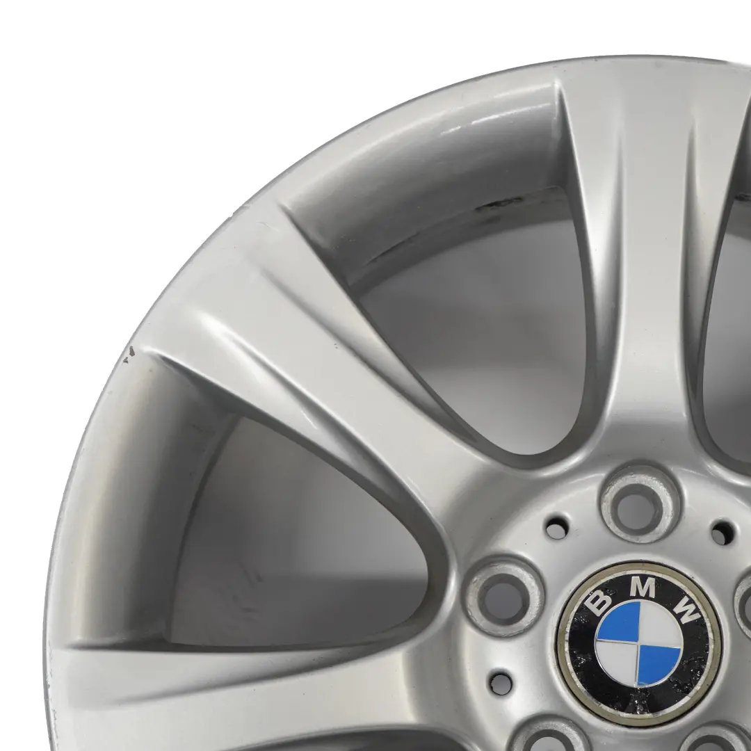 BMW F30 F31 F32 F33 Silver Alloy Wheel Rim 18" 8J ET:34 Star Spoke 396 - SKU 6796246-2 - Part number 6796246