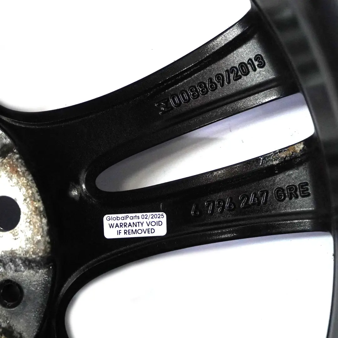 BMW F30 F31 F32 F33 Cerchio lega argento 18" Doppie razze 397 ET:34 8J - SKU 6796247-3 - Numero di parte 6796247