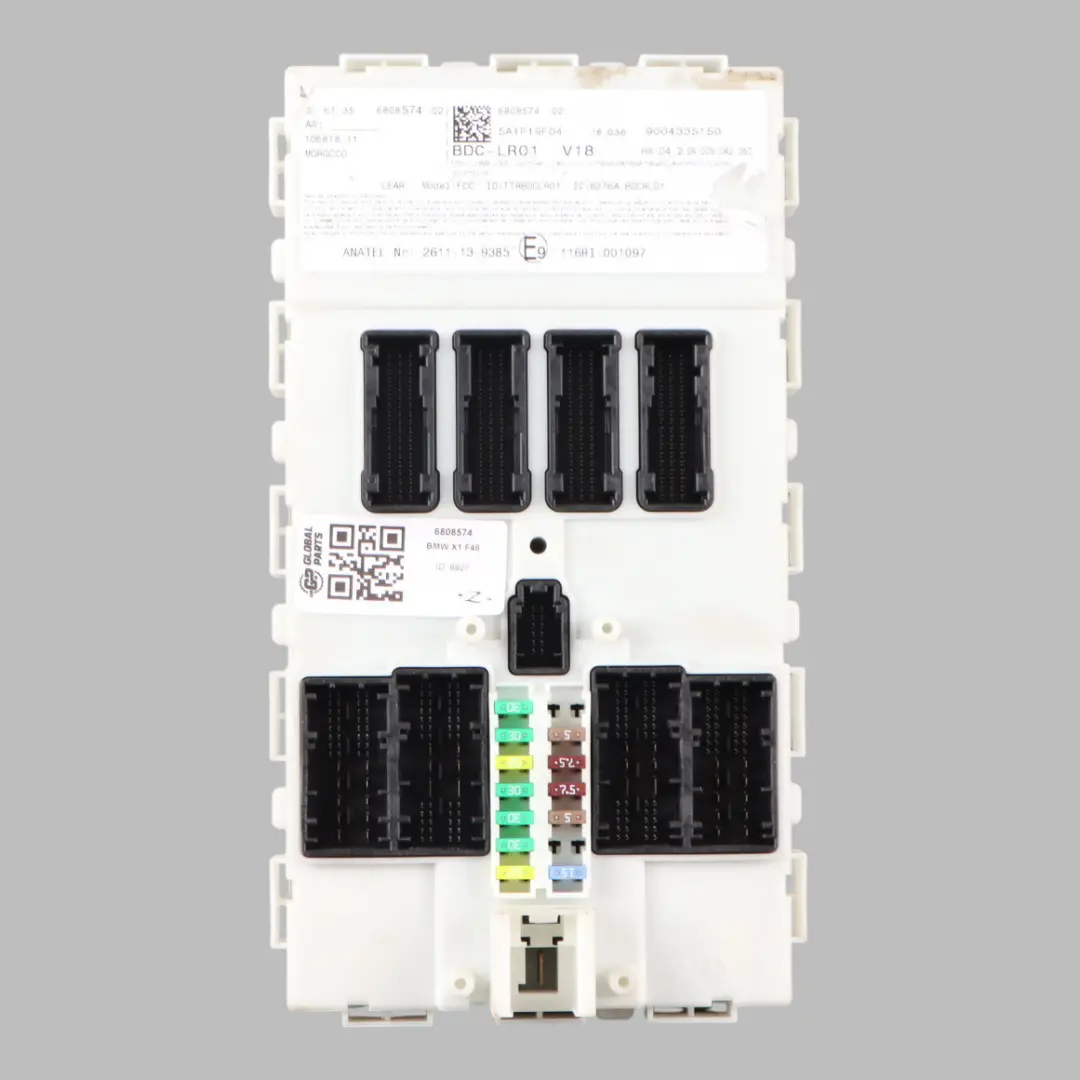 Body Control Module Unit ECU to BMW X1 F48 BCM with Part number 6808574 BMW X1 F48 BCM Body Control Module Unit ECU - SKU 6808574 - Part number 6808574