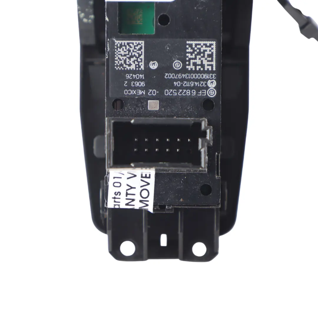 Parking Brake Switch BMW F07 GT X5 F15 X6 F16 Auto Hold Switch Button to with Part number 6822520 Parking Brake Switch BMW F07 GT X5 F15 X6 F16 Auto Hold Switch Button - SKU 6822520 - Part number 6822520