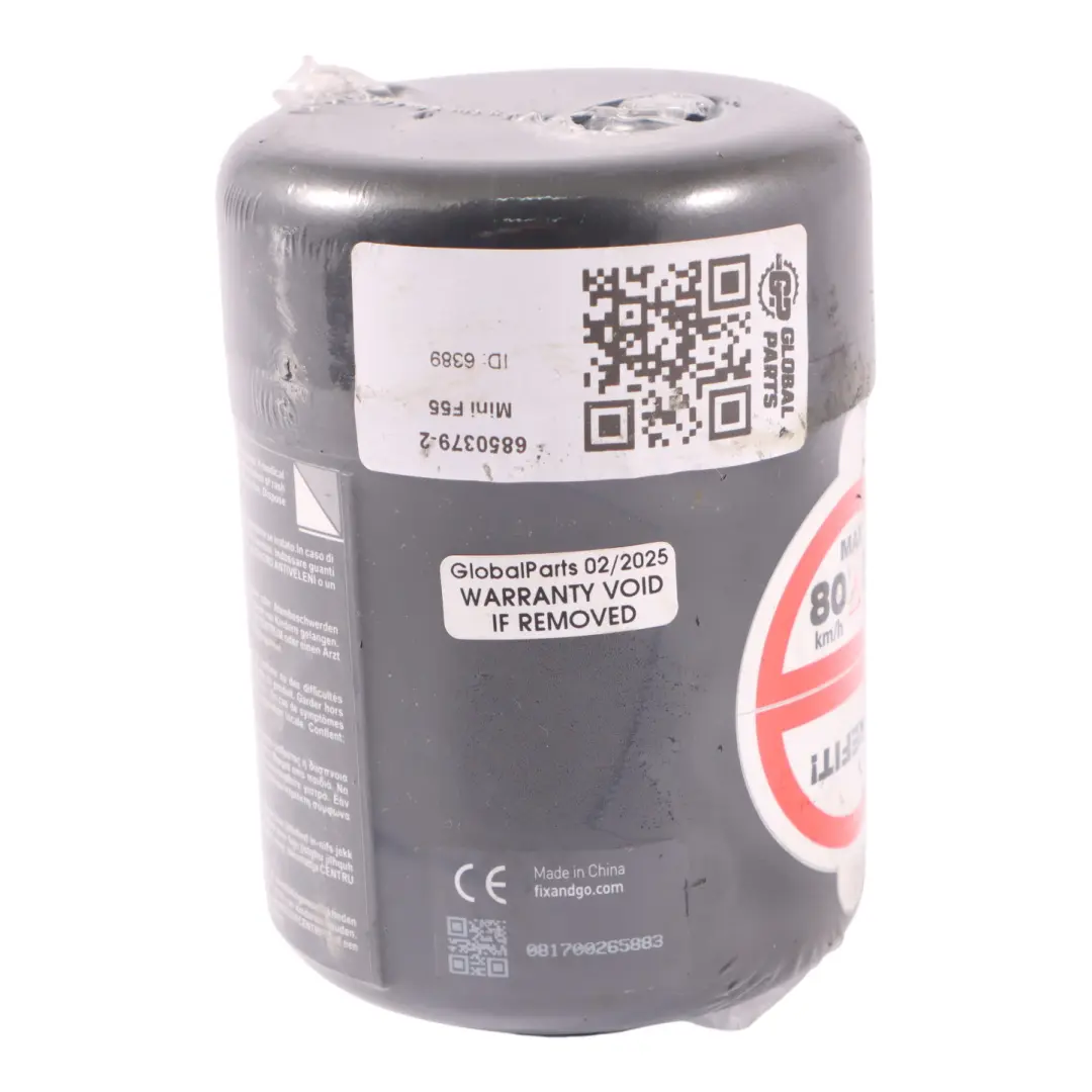 Sigillante per pneumatici per BMW F20 F21 F30 F31 F32 F33 F36 con numero di parte 6850379 BMW F20 F21 F30 F31 F32 F33 F36 Sigillante per pneumatici - SKU 6850379-2 - Numero di parte 6850379