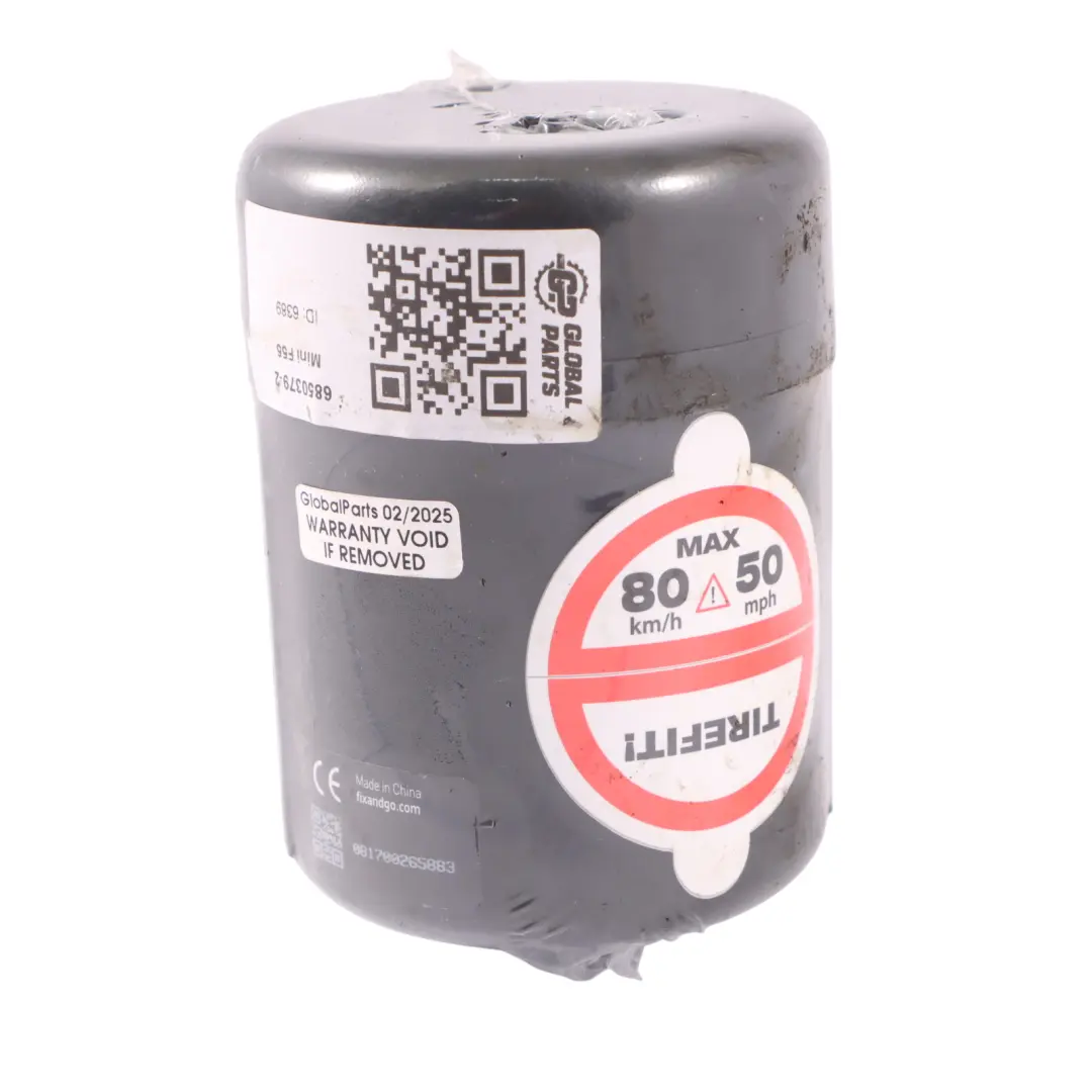 Sigillante per pneumatici per BMW F20 F21 F30 F31 F32 F33 F36 con numero di parte 6850379 BMW F20 F21 F30 F31 F32 F33 F36 Sigillante per pneumatici - SKU 6850379-2 - Numero di parte 6850379